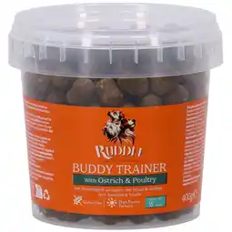Pets Place Ruddle Buddy Trainer - Trainingssnacks - 400 g Struisvogel&Gevogelte aanbieding