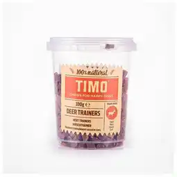 Pets Place Timo Trainers Emmer - Trainingssnacks - Hert 330 g aanbieding