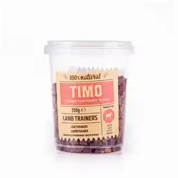 Pets Place Timo Trainers Emmer - Trainingssnacks - Lam 330 g aanbieding