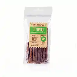 Pets Place Timo Sticks - Kauwsnacks - 100 g Konijn aanbieding