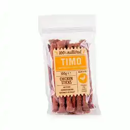 Pets Place Timo Sticks - Kauwsnacks - 100 g Kip aanbieding