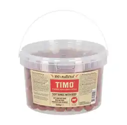 Pets Place Timo Softrings - Trainingssnacks - 1,5 kg Rund aanbieding
