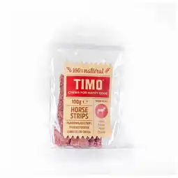 Pets Place Timo Strips - Kauwsnacks - 100 g Paardenvlees aanbieding