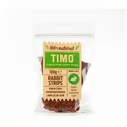 Pets Place Timo Strips - Kauwsnacks - 100 g Konijn aanbieding