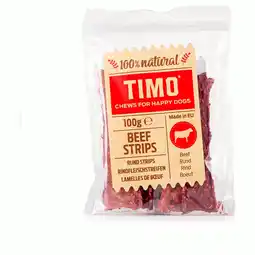 Pets Place Timo Strips - Kauwsnacks - 100 g Rund aanbieding
