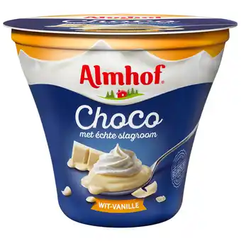 Dekamarkt Almhof Choco met slagroom wit vanille aanbieding