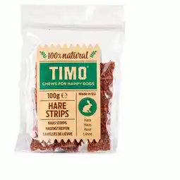 Pets Place Timo Strips - Kauwsnacks - 100 g Haas aanbieding