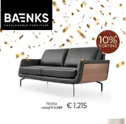 Baenks Baënsks Nolita aanbieding
