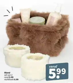 Wibra Mand aanbieding