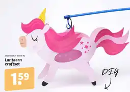 Wibra Lantaarn craftset aanbieding