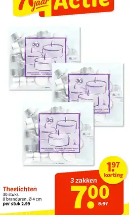 Wibra Theelichten aanbieding