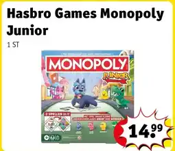 Kruidvat Hasbro Games Monopoly Junior aanbieding