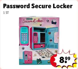 Kruidvat Password Secure Locker aanbieding