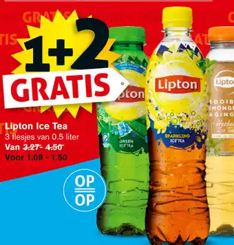 Hoogvliet Lipton Ice Tea 0.5L aanbieding