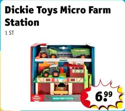 Kruidvat Dickie Toys Micro Farm Station aanbieding