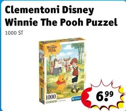 Kruidvat Clementoni Disney Winnie The Pooh Puzzel aanbieding