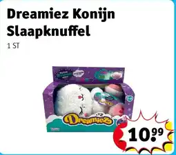 Kruidvat Dreamiez Konijn Slaapknuffel aanbieding