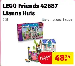 Kruidvat LEGO Friends 42687 Lianns Huis aanbieding