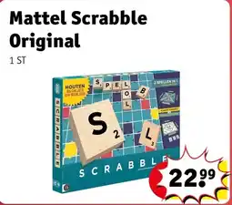 Kruidvat Mattel Scrabble Original aanbieding