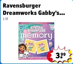 Kruidvat Ravensburger Dreamworks Gabby's Dollhouse Memory aanbieding