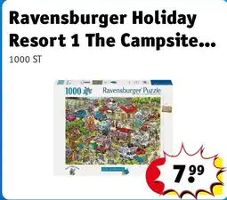 Kruidvat Ravensburger Holiday Resort 1 The Campsite Puzzel aanbieding