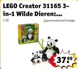 Kruidvat LEGO Creator 31165 3-in-1 Wilde Dieren: Pandafamilie aanbieding