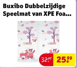 Kruidvat Buxibo Dubbelzijdige Speelmat van XPE Foam voor Baby en Peuter aanbieding