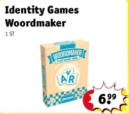 Kruidvat Identity Games Woordmaker aanbieding