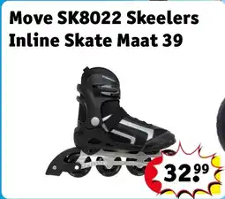 Kruidvat Move SK8022 Skeelers Inline Skate Maat 39 aanbieding
