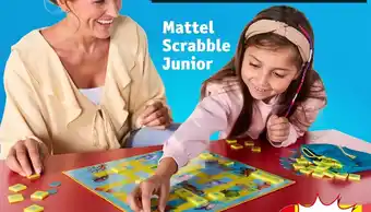 Kruidvat Mattel Scrabble Junior aanbieding