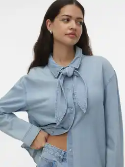 Wehkamp VERO MODA blouse - lichtblauw aanbieding
