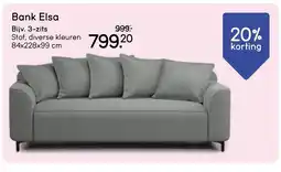 Leen Bakker Bank Elsa aanbieding