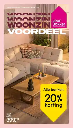 Leen Bakker Alle banken aanbieding