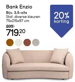 Leen Bakker Bank Enzio aanbieding