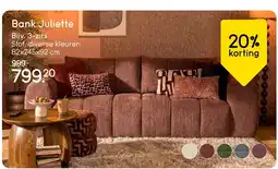 Leen Bakker Bank Juliette aanbieding