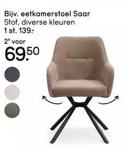 Leen Bakker Eetkamerstoel Saar aanbieding