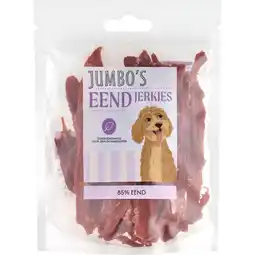 Jumbo Jumbo's Eend Jerkies 200 g aanbieding