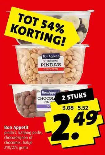 Boni Bon appetit 210/275 gram aanbieding