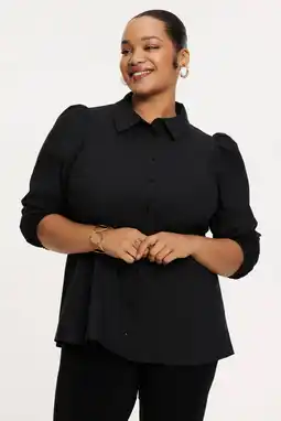 Wehkamp YOEK blouse zwart aanbieding