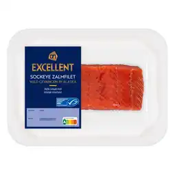 Albert Heijn AH Excellent Wilde sockeye zalm aanbieding
