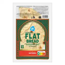 Albert Heijn AH Gevouwen flatbread naturel aanbieding