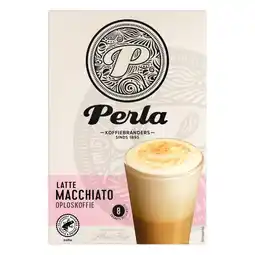 Albert Heijn Perla Huisblends Latte macchiato oploskoffie aanbieding