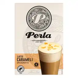 Albert Heijn Perla Huisblends Latte caramel oploskoffie aanbieding