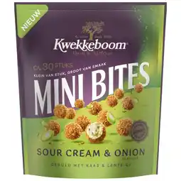 Albert Heijn Kwekkeboom Mini bites sour cream & onion aanbieding