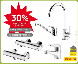 Praxis Praxis Aquavive kranen aanbieding