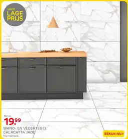 Praxis Calacatta Jade aanbieding