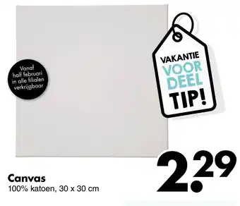 Wibra Canvas aanbieding