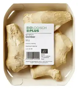 PLUS Biologisch PLUS Gember biologisch aanbieding