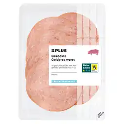 PLUS PLUS Gekookte Gelderse worst KVP aanbieding