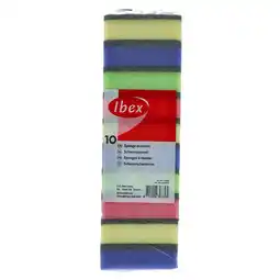 PLUS Ibex Schuurspons 10st aanbieding
